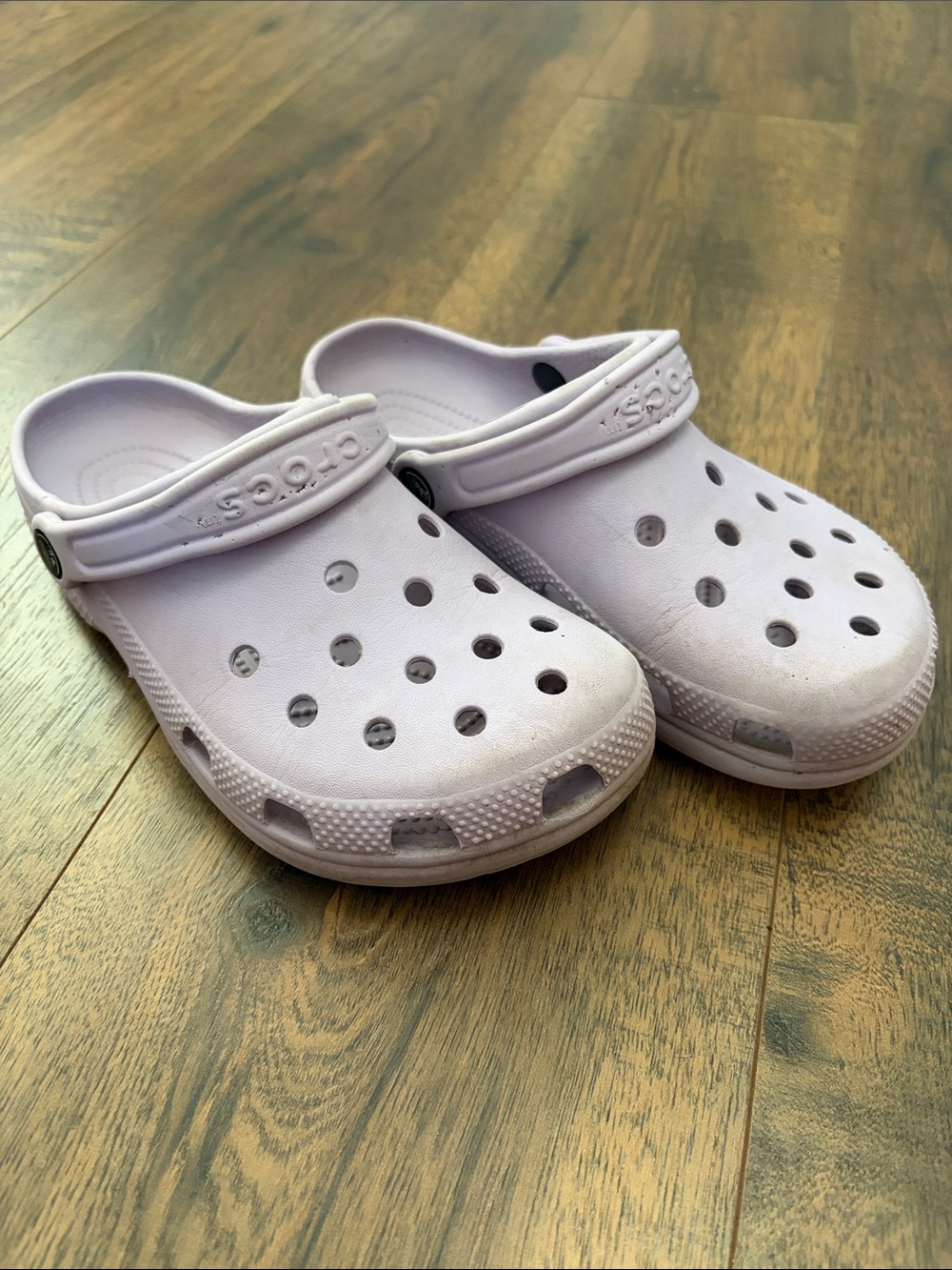 CROCS Kids Classic Clog in Light Lilac